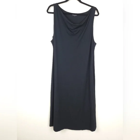 Eileen Fisher | Dresses | Eileen Fischer Black Knit Sleeveless Jersey Cowl Neck Midi Dress Size L | Poshmark Eileen Fisher | Dresses | Eileen Fischer Black Knit Sleeveless Jersey Cowl Neck Midi Dress Size L | Poshmark